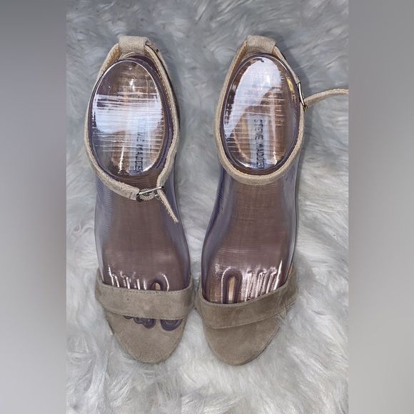 STEVE MADDEN CARRSON TAUPE SUEDE - Picture 5 of 12
